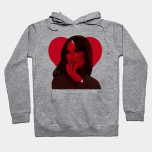 Jenna Ortega Horror Heart Hoodie